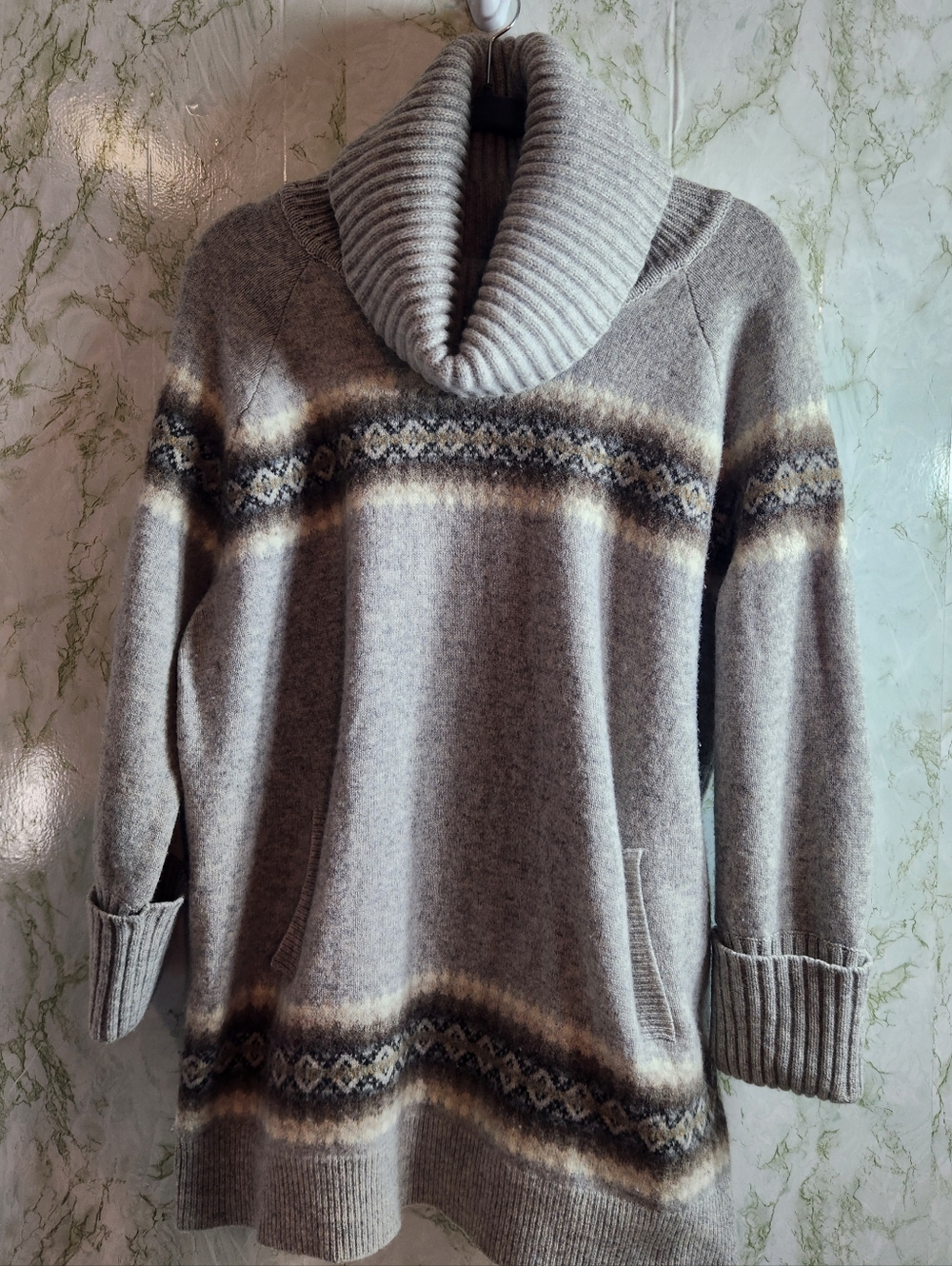 Gap Lamb's Wool Cowl Neck Sweater